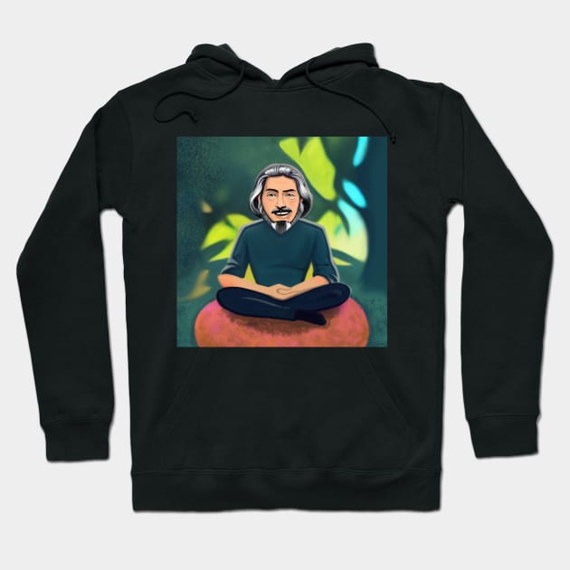 Alan Watts Hoodie by PsilocyBram